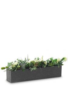 Nature stone memorial planter in different types of granite