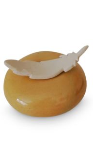 Baby (premature) cremation urn 'Feather'