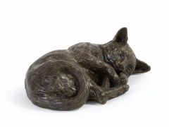 Cat urn 'Resting cat' l SALE