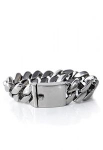 Calfskin ashes bracelet (925 sterling silver)