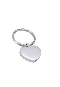 Keychain Cremation Ashes Urn Pendant 'Heart'