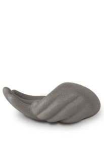 Small art urn 'Hand' from porcelain