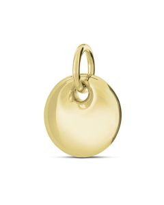 Ashes pendant 14 krt. yellow golden Ball l SALE