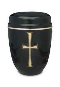 Cremation urn made from aluminium