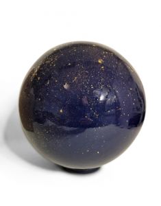 Handmade ceramic funeral urn 'Butterfly'