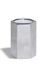 keepsake candle urn 'Inox look'