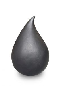Bronze urn for ashes 'Teardrop'