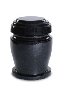 Nature stone funeral urn in different types of granite