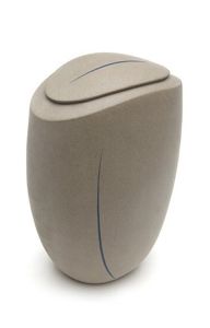 Handmade funeral urn