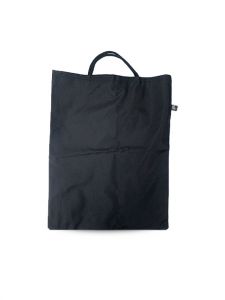 Urn transport bag with drawstring handles and velcro
