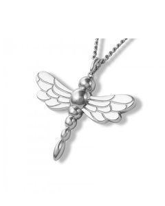Ash pendant 925 silver 'Dragonfly'