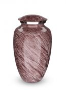 Brass funeral urn cremation ashes