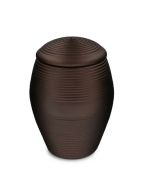Ceramic cremation urn