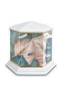 Funeral urn porcelain