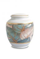 Funeral urn porcelain