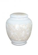 Funeral urn porcelain