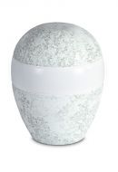 Funeral urn porcelain