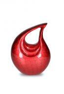 Brass funeral urn cremation ashes