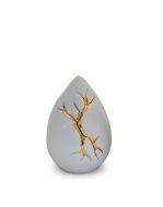 Ceramic cremation urn