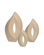 Ceramic keepsake cremation ashes urn cremation ashes urn gold-coloured heart