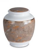 Funeral urn porcelain