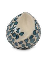 Ceramic cremation urn