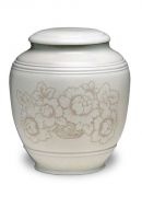 Funeral urn porcelain