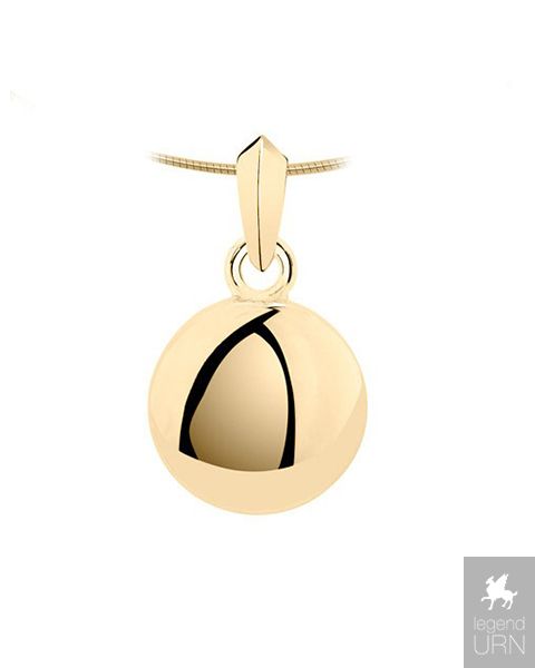 14k gold online ashes necklace