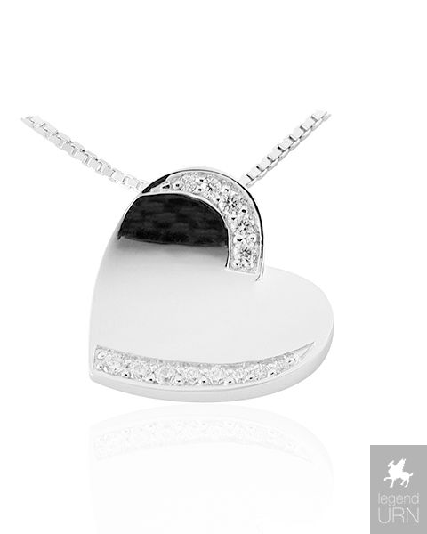 Silver shop memory pendant
