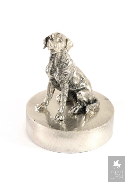 Pewter Labrador Cremation Ashes Urn Ashes Urns for Dogs LegendURN Ireland