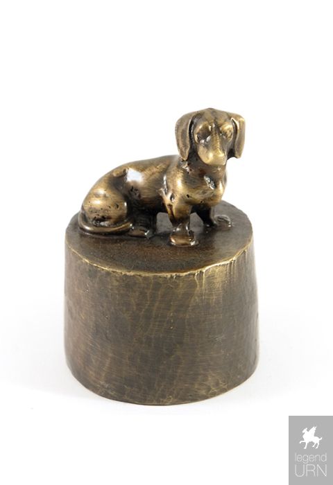 Dachshund urn for ashes store