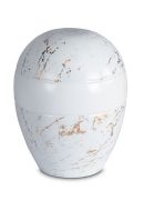 Funeral urn porcelain