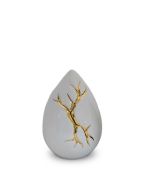 Ceramic cremation urn