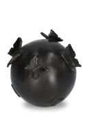 Keepsake urn with dragonfly