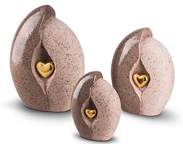 Urns and ashes jewellery for keeping cremation ashes at home